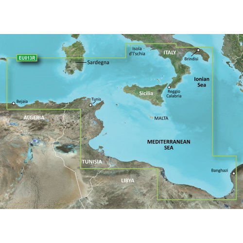 Garmin Bluechart G2 Hxeu013R Italy Southwest & Tunisia