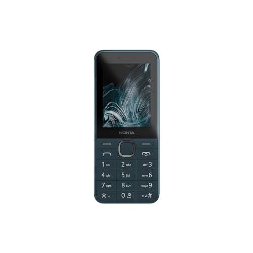 Nokia Telefono Cellulare 225 4G (2,4", 128 Mb) Blu Scuro