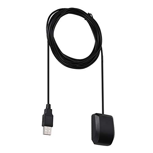 Antenna Gps, 2 In 1 Usb Per Auto, Adattatore Antenna Gps Glonass Con Cavo Esteso Di 3 Metri.