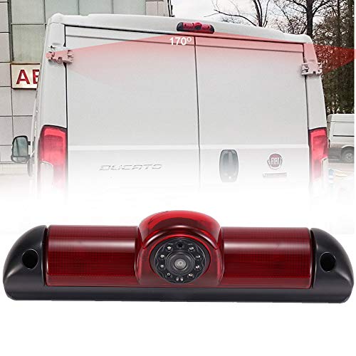 Kalakus Auto Terzo Tetto Top Mount Lampada Freno Fotocamera Luce Telecamera Posteriore Di Backup Peper Jumper Iii / Ducato X250 / Boxer Iii Avis Avs32