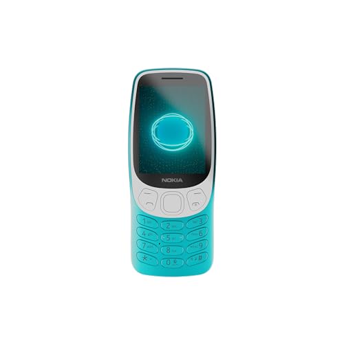 Nokia 3210 - Cellulare 4G, Doppia Sim, Blu (Scuba Blue)