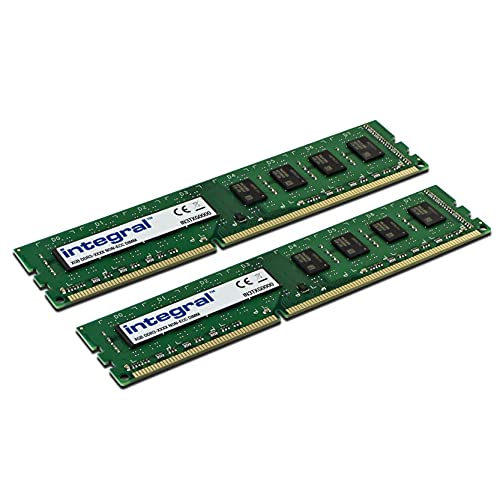 Integral 16 Gb (2X8 Gb) Ram Ddr3 1600 Mhz Sdram Desktop/Computer, Pc3-12800 Di Memoria