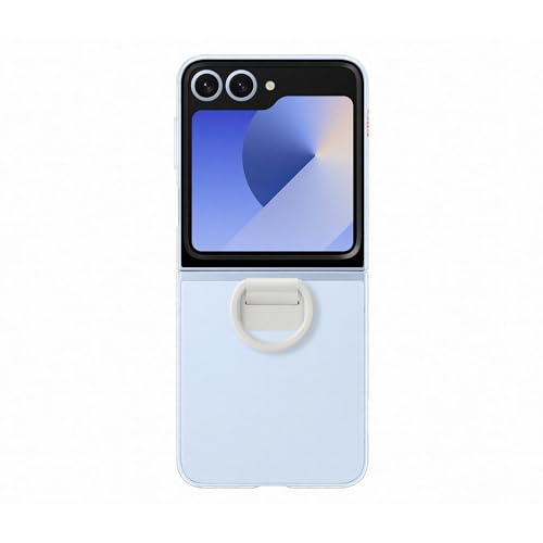 Samsung Clear Case With Ring Custodia Pieghevole Trasparente Con Anello Per Galaxy Z Flip6, Trasparente