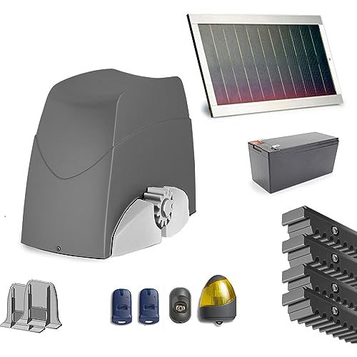 Ducati Apricancello Scorrevole Solare Slide 446 Solar Ideale Per Cancelli Residenziali Fino A 400 Kg