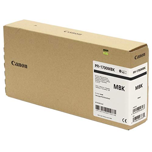 Canon Pfi-1700 Mbk - Cartuccia D'Inchiostro