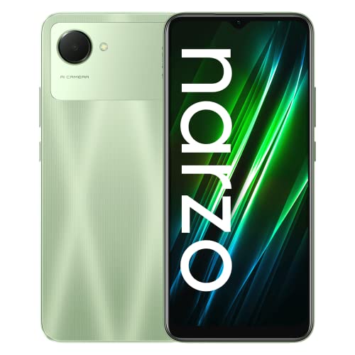 Realme Narzo 50I Prime 4+64Gb Smartphone, Schermo 6,5'' Hd+, Mega Batteria Da 5.000Mah, Camera Fotografica Ai Da 8Mp, Processore Unisoc T612, Mint Gre