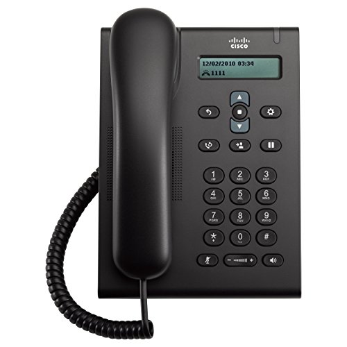 Cisco Unified Sip Phone 3905 Charcoal St, Nero