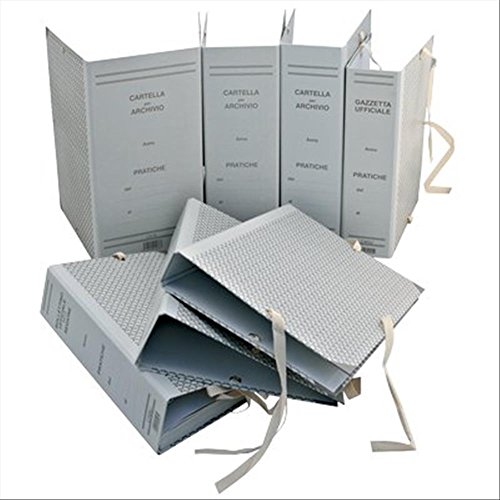Euro-Cart Faldoni Rivestiti In Carta Euro-Cart - Dorso 10 Cm - F. To 25X35 Cm