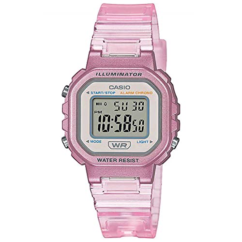 Casio Collection Orologio Digitale Al Quarzo Donna Con Cinturino In Plastica La-20Whs-4Aef