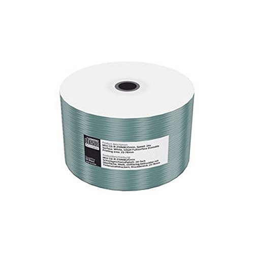 Mediarange Mini Cd-R 200Mb 22Min 24X Inkjet Fullsurface Printable Shrink 50 Mr257-U