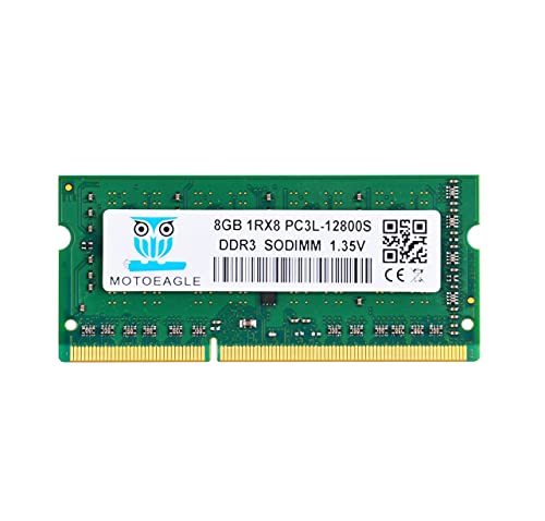 8Gb 1Rx8 Pc3L 12800S Ddr3L 1600Mhz Sodimm Ram, 8Gb 1Rx8 Pc3 12800S 1.35V Cl11 204-Pin Memoria Laptop