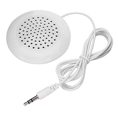Altoparlante Mini 3.5Mm, Altoparlante Portatile Fai Da Te Per Mp3 Telefono Cd Portatile - Bianco