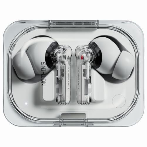 Nothing Ear (A) Cuffie Bluetooth Con Integrazione Di Chatgpt, Cancellazione Attiva Del Rumore Fino A 45 Db, Audio Hi-Res Con Ldac E Fino A 42.5 Ore Di