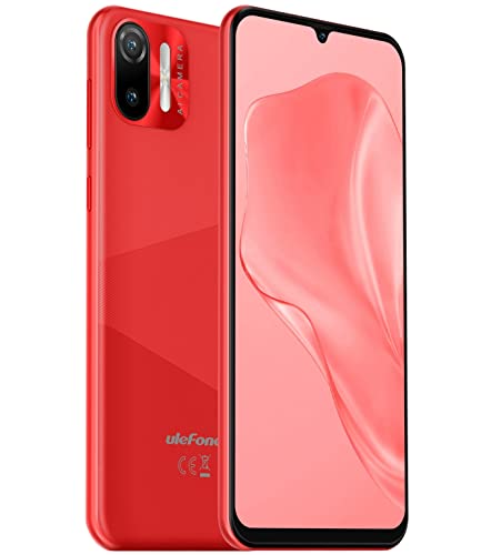 Ulefone 4G Smartphone Offerta Del Giorno Note 6(P), 8,5Mm Ultra Sottile Cellulare Dual Sim,Schermo Hd+ 6,1'', Slot Per 3 Schede, Android 11 Go, 2Gb+32
