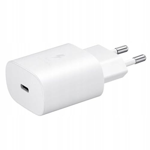 Base Settore Rapido 25 W, Porta Usb Tipo C (Senza C Ble) [Bulk - 50 P/Box] Bianco