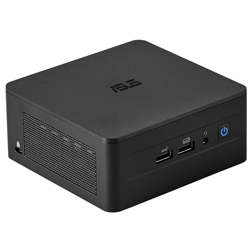 Asus Nuc 13 Pro - Computer Desktop Barebone (Intel Core I3-1315U, Intel Uhd Graphics, Senza Memoria, Senza Sistema Operativo, Cavo Di Alimentazione In