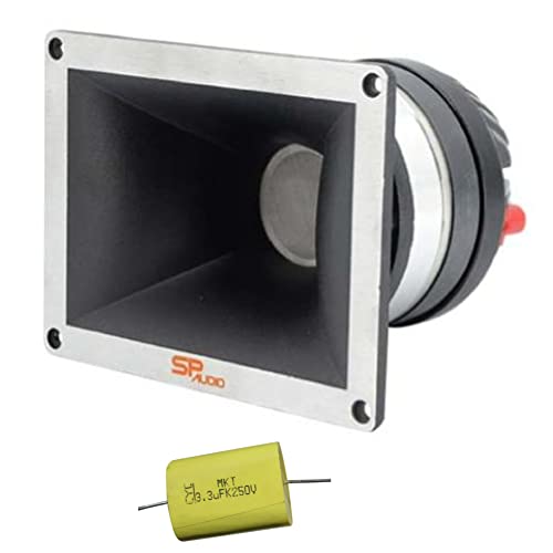 Sp Audio 1 Sptw-35 Sp Tw35 Driver A Compressione Con Tromba Da 12 X 16 Cm 250 Watt Rms E 500 Watt Max Impedenza 4 Ohm Sensibilità 113 Db Spl Auto + Co