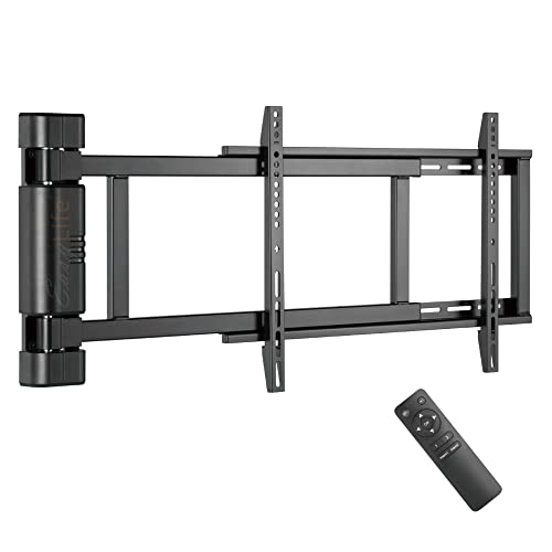 Easylife Supporto Tv Da Parete Girevole Elettricamente Fino A 170°, Supporto Da Parete Vesa Fino A 600X400 Per Lcd/Oled, Tv, Monitor, Smartboard Da 32