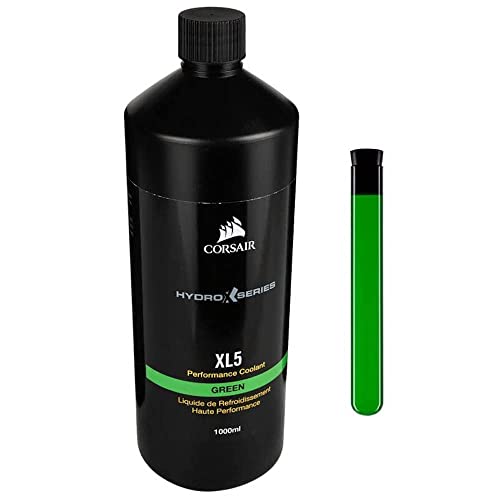 Corsair Hydro X Serie, Xl5 Performance Liquido Refrigerante, 1L (Colore Traslucido Vibrante, Refrigerante Dalle Elevate Prestazioni, Innovativi Inibit