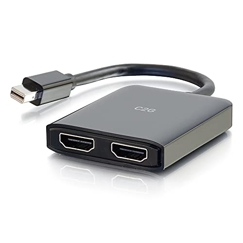 C2G Splitter Multiplo Per Monitor Mini Displayport - Hdmi Nero