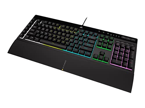 Corsair Teclado Usb K55 Rgb Pro Gaming Reposamuã‘Eca Extraible