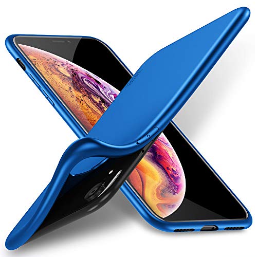 X-Level Cover Iphone Xr, [Guardian Series] Ultra Sottile E Morbido Tpu Protettiva Custodia Silicone Rubber Protezione Cover Per Iphone Xr, Blu