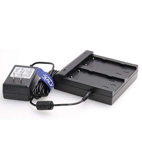 Eonvic Caricabatterie Doppio Per Trimble 5700/5800 / R8 / Gps R7 54344 Tsc1 Gps Receiver Batteria