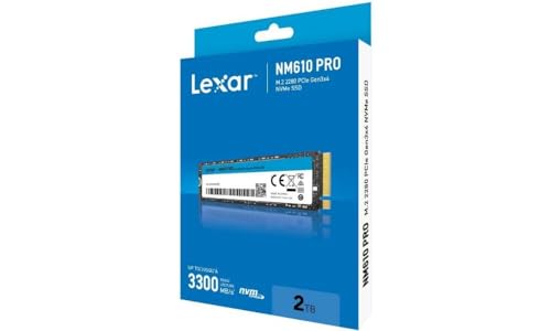 Lexar Disque Ssd Nm610 Pro 2To (2000Go) - Nvme M.2 Type 2280