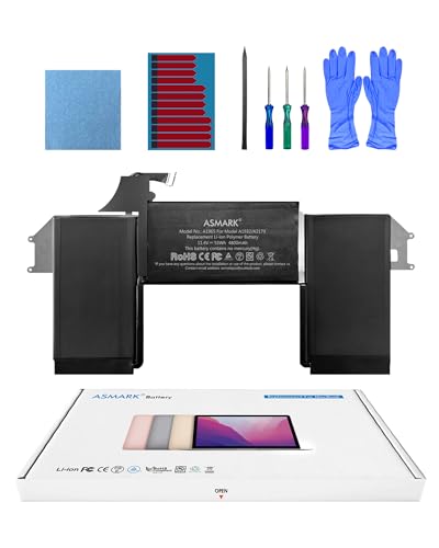 Asmark Batteria Macbook Air A1932 Per 13 Pollici A1932(Fine 2018,2019) A1965 Battery