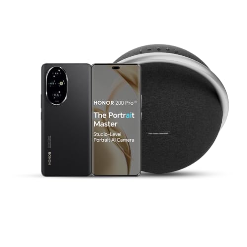 Honor Smartphone 200 Pro, Telefono Cellulare 5G, 6,7 Pollici, 5200 Mah 100 W Ricarica Rapida, Tripla Fotocamera Da 50 Mp A Livello Di Studio, Ultra So