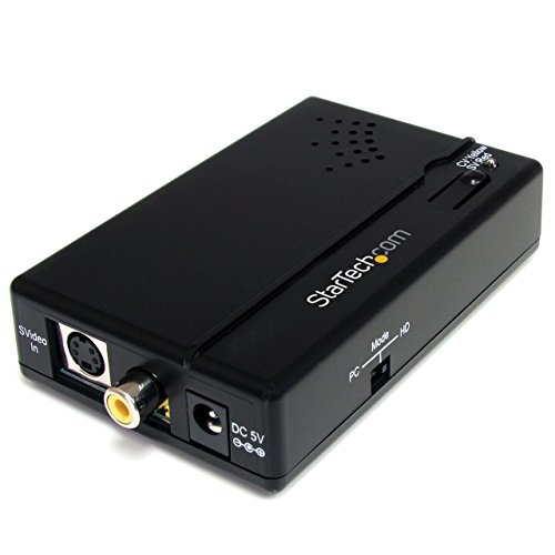 Startech.Com Convertitore Video Composito E S-Video A Hdmi Con Audio