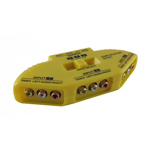 Swicc Manuale Audio-Video 3 In E 1 Out Oppure 1 In E 3 Out Con Prese Rca