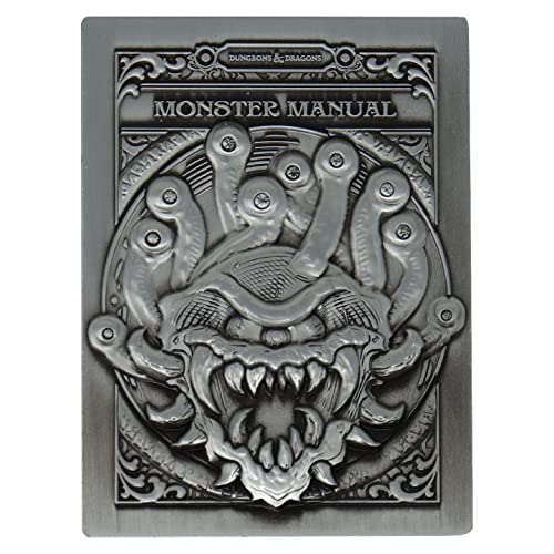 Dungeons & Dragons - Monster Manual - Lingot Collector En Métal