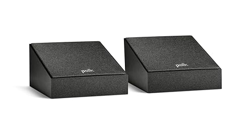 Polk Audio Mxt90Bk Diffusori Hi-Fi Per Musica E Home Cinema, Canale Height, Colore Nero