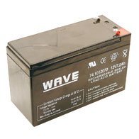 Batteria Al Piombo Ricaricabile Sigillata 12 Volt 7,0Ah Marca Wave