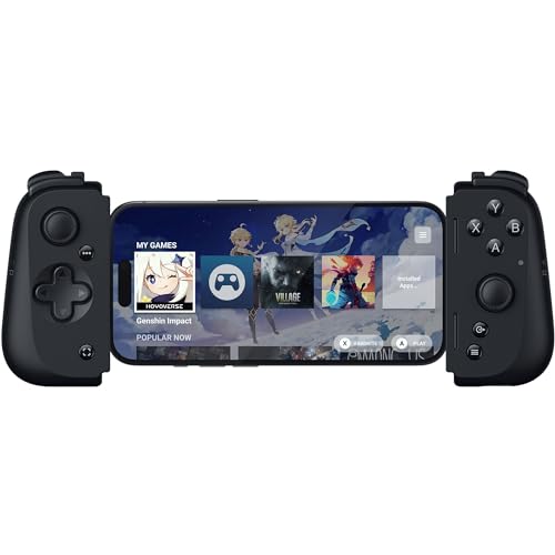 Razer Kishi V2 - Controller Di Gioco Mobile Usb-C Per Iphone E Android (Pulsanti D'Azione Mecha-Tattili, D-Pad, Stick Analogici, Jack Audio Da 3,5 Mm,
