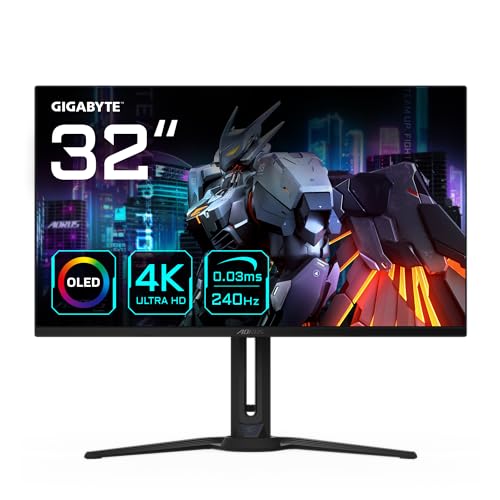 Gigabyte Aorus Fo32U2 80Cm (31,5") 4K Oled Gaming Monitor 16:9 Hdmi/Dp/Usb-C