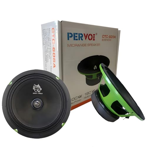 Coppia Midrange Speaker 16 Cm Max Power 600 Watt Medio Basso Woofer Alta Efficienza