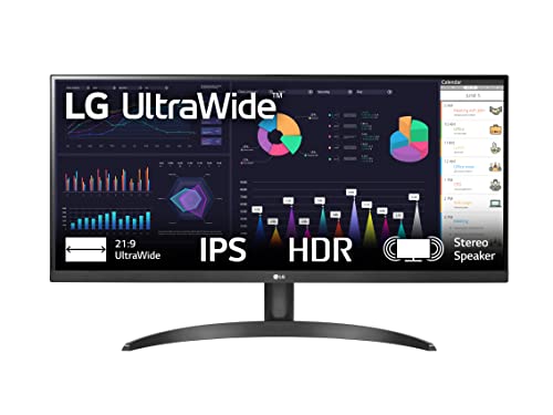 Lg 29Wq60A Monitor 29" Ultrawide 21:9 Led Ips Hdr 10, 2560X1080, 1Ms, Amd Freesync 100Hz, Audio Stereo 14W, Hdmi 1.4 (Hdcp 2.2), Display Port 1.4, Usb