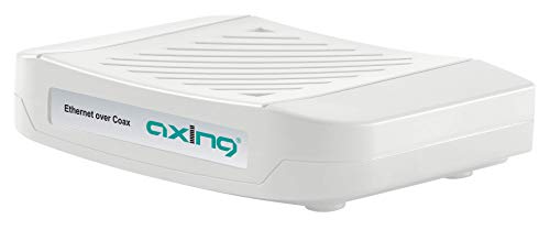 Axing Eoc 1-32 Ethernet Over Coax Modem Adapter Rete Tramite Cavo Coassiale 1800 Mbps 5-204 Mhz