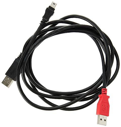 Startech.Com Cavo A Doppia Alimentazione Per Disco Rigido Esterno Hdd A Splitter Y, Cavo Usb A A Mini B Da 1.8 M