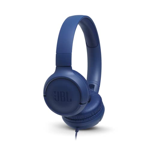 Jbl Tune 500 Cuffie Sovraurali, Cuffia On Ear Con Microfono E Comando Remoto Ad 1 Pulsante, Bluetooth, Cablato, Elimina I Rumori, Leggere E Pieghevoli