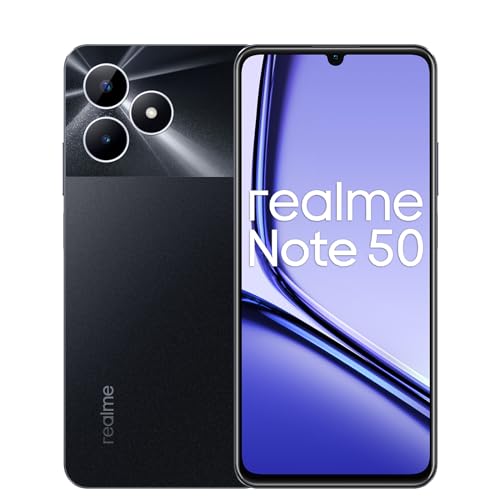 Realme Note 50 Smartphone 3+64 Gb, Display Da 90 Hz, Protezione Di Fluidità Di Utilizzo Per 48 Mesi, Fotocamera Ai Da 13Mp, Batteria Di Lunga Durata D