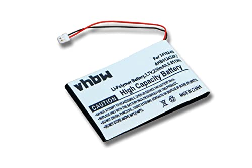 Batteria Vhbw Compatibile Con Jabra Pro 9400, Pro 9460, Pro 9465, Pro 9470 Sostituisce 14192-00, Ahb412434Pj. 230Mah (3.7V)