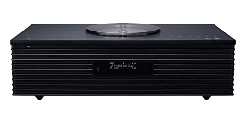 Technics Sc-C70Mk2Egk Ottava Black Hi-Fi All-In-One Dab Cd Usb Aux Bt Airplay2 Multiroom Wi-Fi 100W