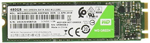 Wd Green 480 Gb Internal Ssd M.2 Sata, Green-Performance