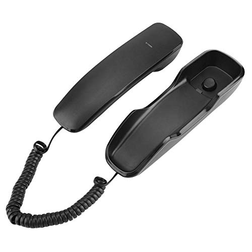 A061 Telefono A Parete, Numero Con Cancellazione Del Rumore Ricomposizione Telefono Fisso A Parete Tastiera Incorporata Nel Ricevitore Supporto Mute/P