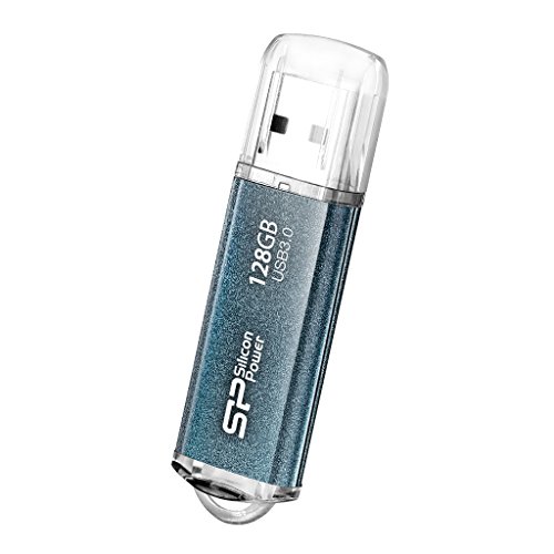 Silicon Iony Sp128Gbuf3M01V1B 128 Gb Chiavetta Usb 3,0 Blu