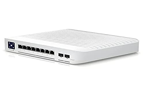 Ubiquiti Switch Unifi 8Xrj45 2,5G/2Xsfp+ 10G Managed Poe+ Wall-Mountable, 1,3" Touchscreen, 120W Poe