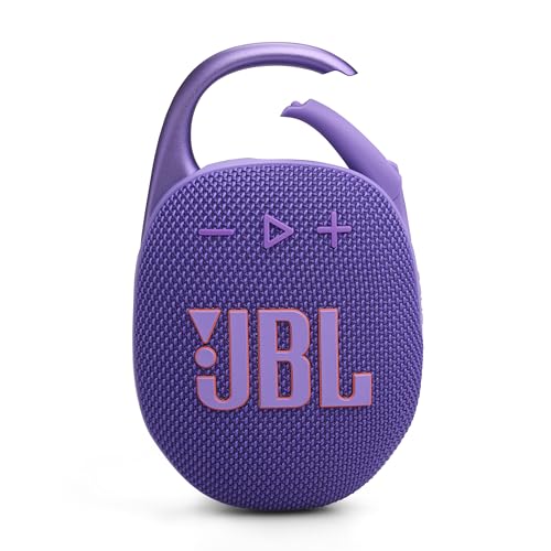 Jbl Clip 5 Speaker Bluetooth Portatile, Altoparlante Wireless Compatto, Moschettone Integrato, Waterproof E Resistente Alla Polvere Ip67, Fino A 12 H